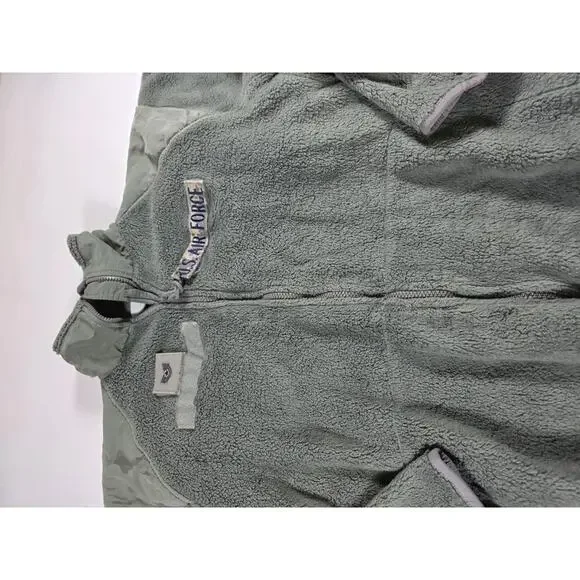 Military Jacket Large Regular Fleece Cold Weather Air Force - Picture 2 of 4